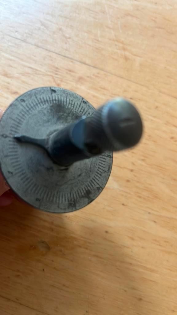 Micrometer van ijzer, Doe-het-zelf en Verbouw, Gereedschap | Handgereedschap, Gebruikt, Ophalen of Verzenden