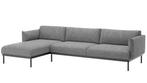 ÄPPLARYD 4-seat sofa, chaise longue, Lejde grey/black , Huis en Inrichting, Banken | Sofa's en Chaises Longues, Ophalen, 250 tot 300 cm