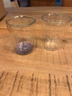 Dubbelwandige koffie/theeglas, Huis en Inrichting, Keuken | Servies, Glas of Glazen, Ophalen of Verzenden, Overige stijlen, Glas