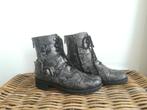 Lazamani Laarzen Leer Slang Snake Grijs maat 39, Kleding | Dames, Schoenen, Lage of Enkellaarzen, Lazamani, Ophalen of Verzenden