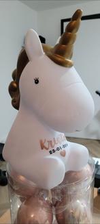 Nieuw! Unicorn lamp met naam, Kinderen en Baby's, Kinderkamer | Inrichting en Decoratie, Ophalen of Verzenden, Nieuw, Lamp