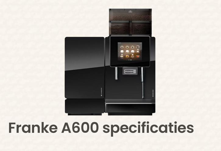 Franke A600 Foam master Clean Master met koelkast, Witgoed en Apparatuur, Koffiezetapparaten, Zo goed als nieuw, Koffiemachine