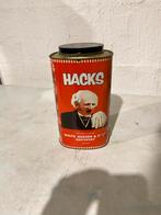 Vintage Hacks Snoepblik, Verzamelen, Blikken, Ophalen of Verzenden, Gebruikt, Koek(jes), Overige merken