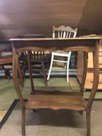 Bijzettafeltje, Minder dan 55 cm, Gebruikt, Rond, Hout