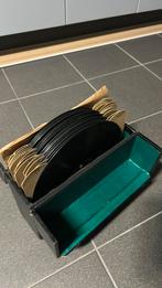 Antiek koffertje met 78 toeren platen, Ophalen of Verzenden, Gebruikt, 10 inch