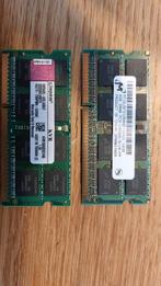 2x4GB geheugen, Computers en Software, RAM geheugen, Gebruikt, Ophalen of Verzenden, Laptop, DDR4