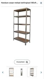 Handson metalen stellingkast 180x90, Huis en Inrichting, Kasten | Stellingkasten, Ophalen, Zo goed als nieuw