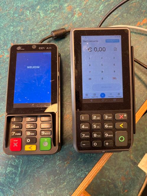 Pinapparaat PAX A80 + A35 set inclusief tientallen inrollen, Zakelijke goederen, Kantoor en Winkelinrichting | Kassa's en Betaalsystemen