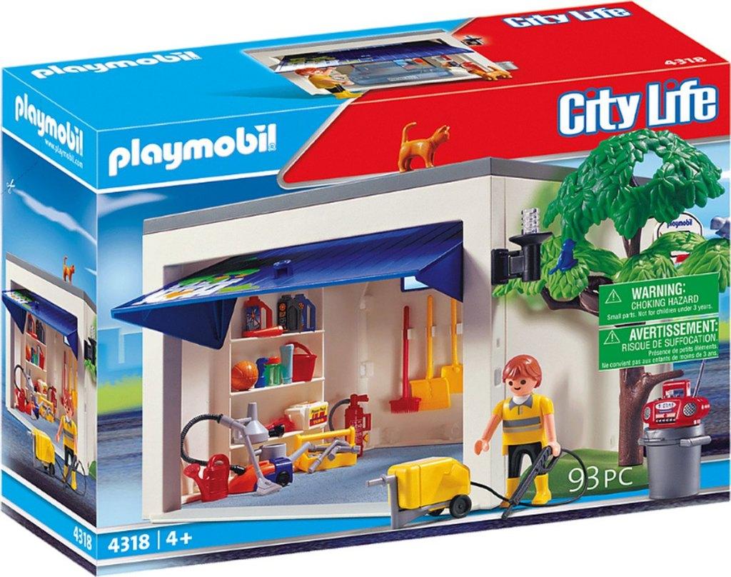 Playmobil City Life Garage 4318 – Dé werkplaats vol Nieuw, Eu, Eu, Nieuw, Ophalen of Verzenden