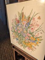 Prachtig Borduurwerk - 70x77cm lijst, Ophalen, Patroon