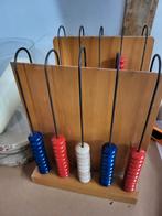 Vintage Houten Rekenrek, Ophalen of Verzenden, Gebruikt, Rekenen