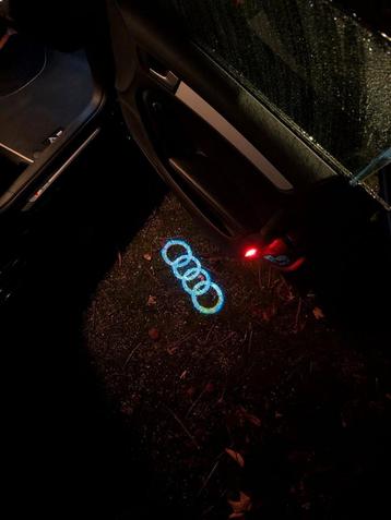 Audi logo led instapverlichting nieuw  beschikbaar voor biedingen