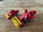 Matchbox Ferguson en mini maaidorser, Hobby en Vrije tijd, Modelauto's | 1:50, Ophalen of Verzenden, Gebruikt, Hijskraan, Tractor of Landbouw