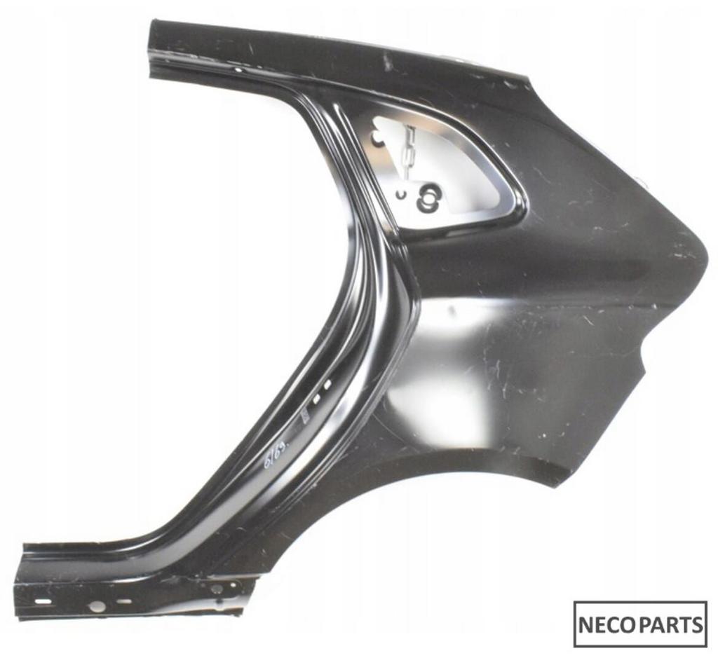 VOLVO V40 ACHTERSCHERM ACHTERPANEEL SNIJDEEL SCHERM, Auto-onderdelen, Carrosserie en Plaatwerk, Bumper, Volvo, Gebruikt, Ophalen of Verzenden