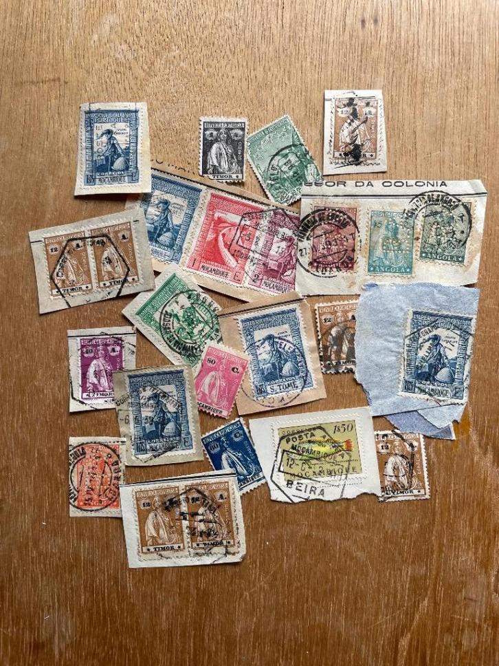 KLASSIEK PORTUGESE KOLONIEN met mooie STEMPELS, Postzegels en Munten, Postzegels | Europa | Overig, Gestempeld, Portugal, Verzenden