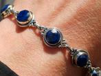 Vanoli 925 zilveren armband met ruwe saffier, Daiva1973@hotmail.com, Vanoli, Blauw, Amsterdam