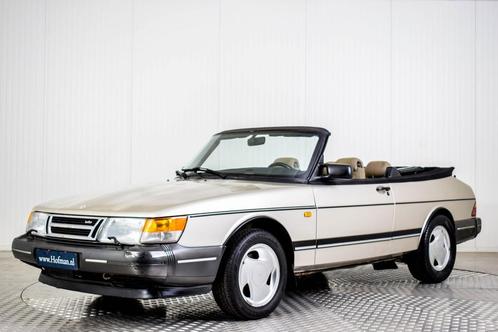Saab 900 Turbo Cabriolet (bj 1993), Auto's, Saab, Bedrijf, Te koop, Saab 900, Elektrische buitenspiegels, Elektrische stoelverstelling