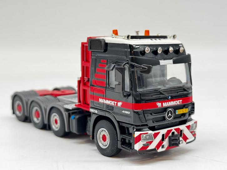 WSI MERCEDES BENZ ACTROS 8x4 SLT MAMMOET, Hobby en Vrije tijd, Modelauto's | 1:50, Nieuw, Bus of Vrachtwagen, Wsi, Ophalen of Verzenden