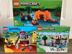 Lego partij minecraft 3 stuks 21248, 21257, 21261 nieuw, Ophalen of Verzenden, Nieuw, Complete set, Lego