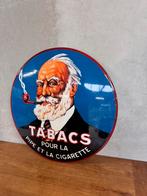 Tabacs emaille bord, Ophalen of Verzenden, Gebruikt, Reclamebord