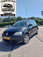 Volkswagen Fox 1.4 55KW 2006 Zwart APK 23/07/2026 LAGE KM !!, Auto's, Voorwielaandrijving, 15 km/l, 74 pk, 4 cilinders