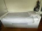 Bed - LifeTime Breeze Kajuitbed met rolbodem - hout/wit, Ophalen, Gebruikt, 90 cm, Eenpersoons