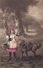 669Z 9x kaart met sprookje Roodkapje en de wolf, Ophalen of Verzenden, Voor 1920, Kinderen