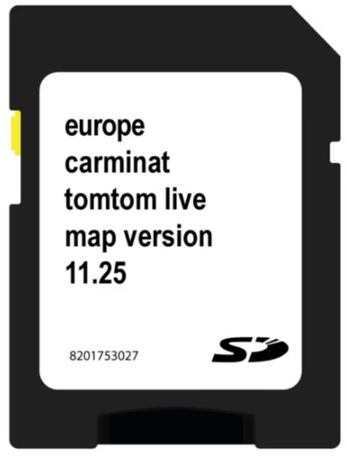 Renault Live Tomtom navigatie SD Kaart EU Clio Megane, Computers en Software, Navigatiesoftware, Nieuw, Update, Heel Europa, Verzenden