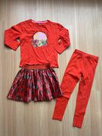 Hema setje longsleeve meisje maat 110 / 116 zgan, Kinderen en Baby's, Kinderkleding | Maat 110, Ophalen of Verzenden, Zo goed als nieuw