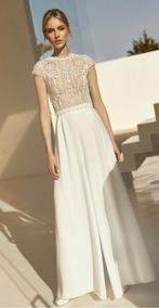 Mix match broek top bruidspak geen trouwjurk bruidsjumpsuit, Ophalen of Verzenden, Nieuw, Wit, Trouwjurk