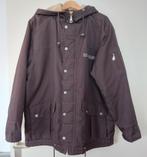 bruine winter jas met capuchon, parkamodel maat L oversized, Bruin, Maat 42/44 (L), Ophalen of Verzenden, Zo goed als nieuw
