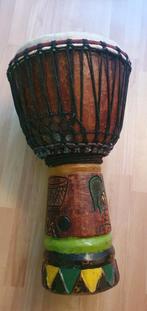 Hardhouten djembe, Muziek en Instrumenten, Ophalen of Verzenden, Zo goed als nieuw, Trommel