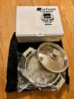 Simtronic Sahan/ontbijt pan 20 cm - NIEUW IN DOOS!, Ophalen, Zo goed als nieuw, Rvs, Pannenset