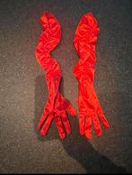 Drie paar verschillende lange handschoenen rood, Ophalen of Verzenden, Zo goed als nieuw, Overige thema's, Accessoires