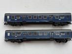 2 Märklin 4049 rijtuigen 2e klasse van de NS, Wisselstroom, Gebruikt, Wagon, Ophalen of Verzenden