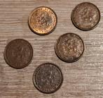 Oude Nederlandse halve centen - 1939 & 1940, Ophalen of Verzenden, Koningin Juliana, 1 cent, Losse munt