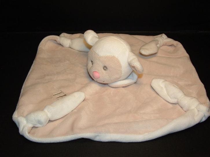KEES DE WAAL SCHAAP TEXEL KNUFFELDOEKJE VELOURS, Kinderen en Baby's, Speelgoed | Knuffels en Pluche, Nieuw, Overige typen, Verzenden