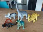 Set van 5 Speelgoed dinosaurussen uit zelfde serie, Kinderen en Baby's, Speelgoed | Actiefiguren, Ophalen of Verzenden, Zo goed als nieuw