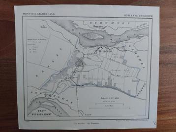 206 / Zuilinchem De Waal De Maas Litho uit 1867 van J Kuyper beschikbaar voor biedingen
