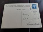 Briefkaart N. VELTHUIZEN Dorpstraat14 Doorn  Tabak,Sigaren, Postzegels en Munten, Ophalen of Verzenden, Briefkaart
