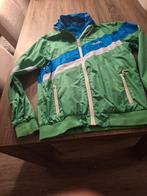 Inedaily Regenjas/Voorjaarsjas - Blauw/Groen/Wit, Ophalen of Verzenden, Zo goed als nieuw