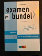 Examenbundel Maatschappijwetenschappen HAVO 2023-2024, Boeken, Schoolboeken, Ophalen of Verzenden, Zo goed als nieuw, HAVO, Maatschappijleer