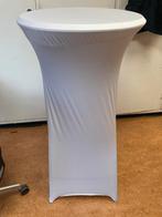 Statafel hoezen rokken wit 5 stuks, Huis en Inrichting, Tafels | Statafels, Ophalen of Verzenden, Zo goed als nieuw