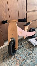 Kinderfeets houten loopfiets, Kinderen en Baby's, Speelgoed | Buiten | Voertuigen en Loopfietsen, Gebruikt, Loopfiets, Ophalen