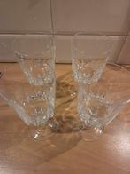 Set van 4  Christal d'Arque  Louvre, Ophalen of Verzenden