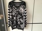 Mooie trui maat 48 zwart/wit dessin, Kleding | Dames, Truien en Vesten, Zwart, Maat 46/48 (XL) of groter, Nieuw, Ophalen of Verzenden