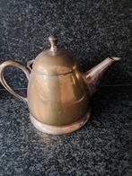 Zware theepot 17 cm hoog, Antiek en Kunst, Ophalen of Verzenden, Koper
