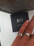 1 ring van 'Xen' edelstaal, Sieraden, Tassen en Uiterlijk, IJzer of Staal, Ophalen of Verzenden, Zo goed als nieuw, 17 tot 18