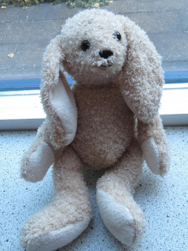 Konijn van Hema meet ca 28 cm van kruin tot hiel, Kinderen en Baby's, Speelgoed | Knuffels en Pluche, Zo goed als nieuw, Konijn
