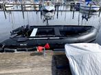 rubberboot met 6 pk en 20 pk motoren en ligplaats, Watersport en Boten, Rubberboten, Zo goed als nieuw, Benzine, Minder dan 70 pk